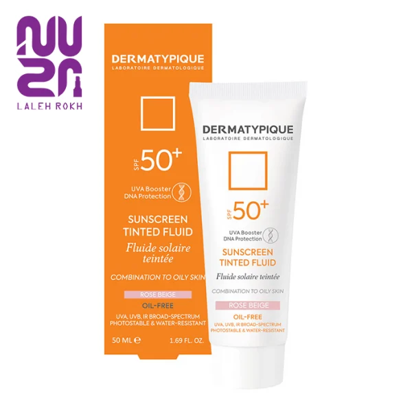 DERMATYPIQUE ROSE BEIGE SUNSCREEN TINTED FLUID SPF50