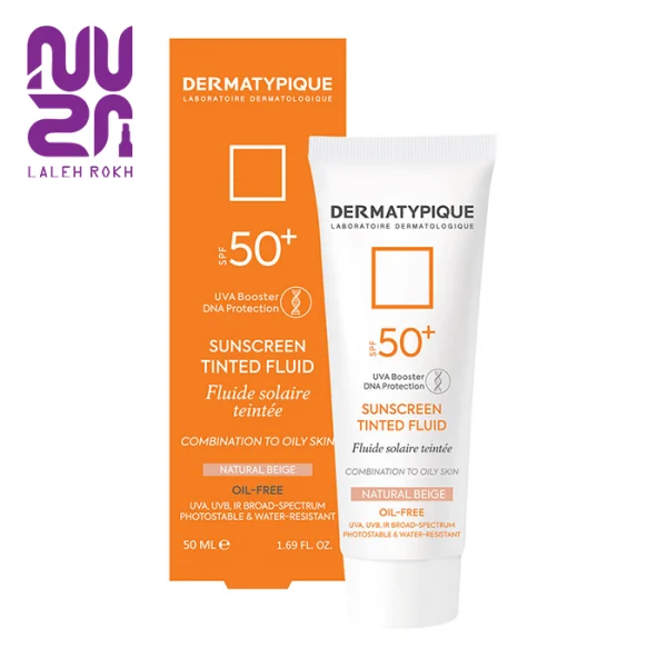 DERMATYPIQUE NATURAL BEIGE SUNSCREEN TINTED FLUID SPF50