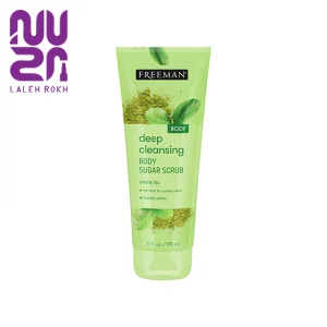 freeman deep cleansing body sugar scrub green tea