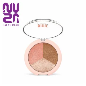 Golden Rose Nude Look Baked Trio Face Powder