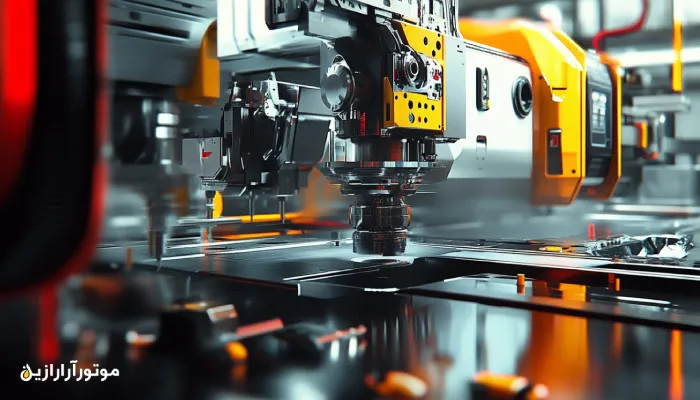 فرآیند ماشینکاری دقیق قطعات خودرو با استفاده از روانکارهای تخصصی در محیط صنعتی