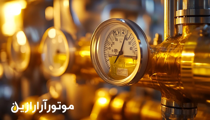 عقرب درجه سلامت روغن موتور