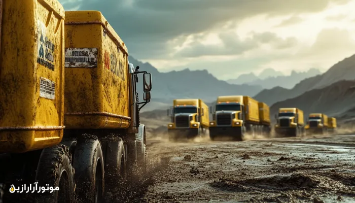 عبور ناوگان حمل‌ونقل بین‌المللی از مناطق صعب‌العبور