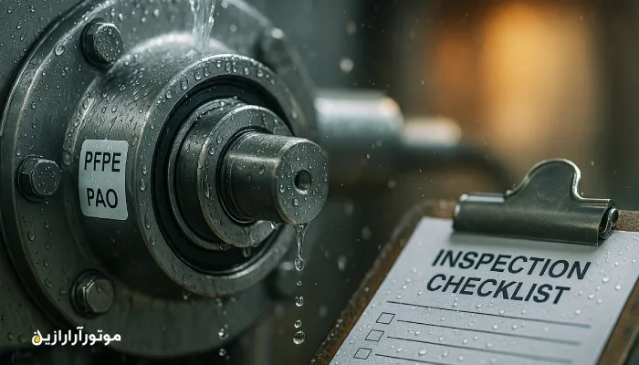 پایداری اکسیداتیو و سازگاری با شست‌وشوی CIP در گیربکس Food Grade شیراز