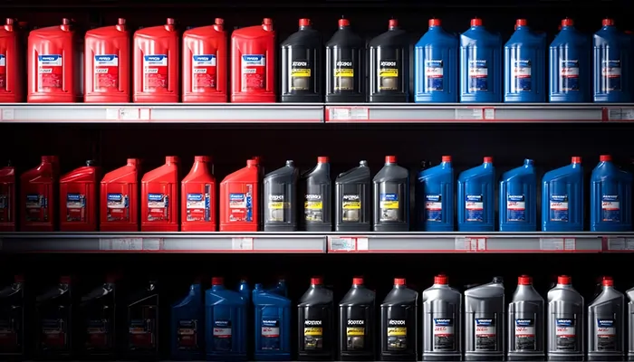 انواع روغن موتور و روغن گیربکس در فروشگاه تخصصی روانکارهای خودرو و صنعتی موتورازین