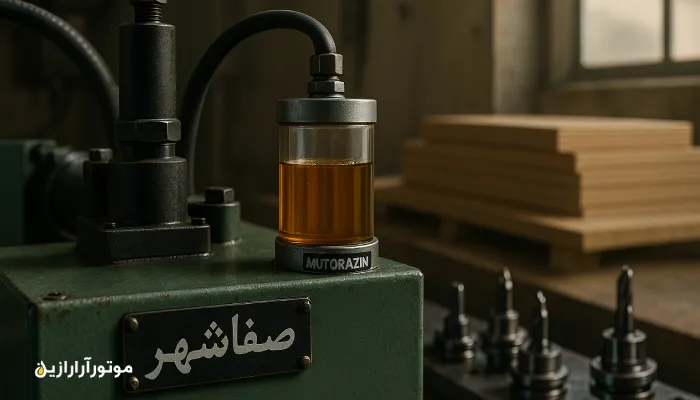 فروش عمده روغن صنعتی خرمبید؛ روغن هیدرولیک HLP 68 برای دستگاههای CNC چوب