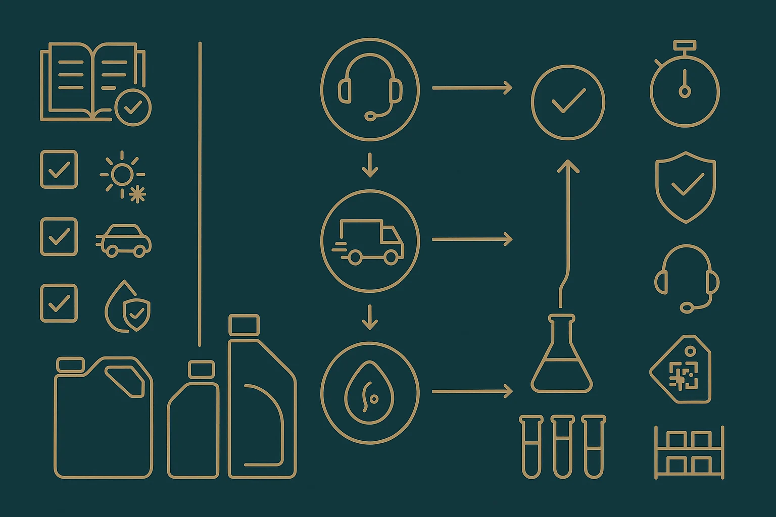 اینفوگرافیک خدمات موتورازین: مشاوره تخصصی، ارسال سریع، آنالیز آزمایشگاهی و تأمین دوره‌ای انواع روغن موتور در اصفهان برای اتوسرویس‌ها