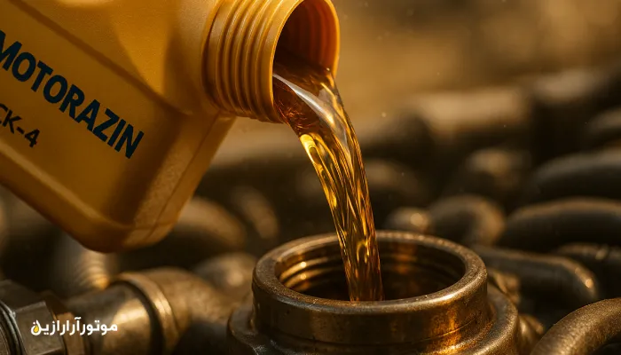 روغن موتور CK-4 مناسب گرمای کرمان؛ تخلیه تمیز، ضد اکسیداسیون و محافظ توربو