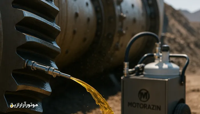 پخش عمده روغن صنعتی در کرمان ویژه اسپری روغن دنده ISO VG 320 روی اوپن‌گیر آسیاب