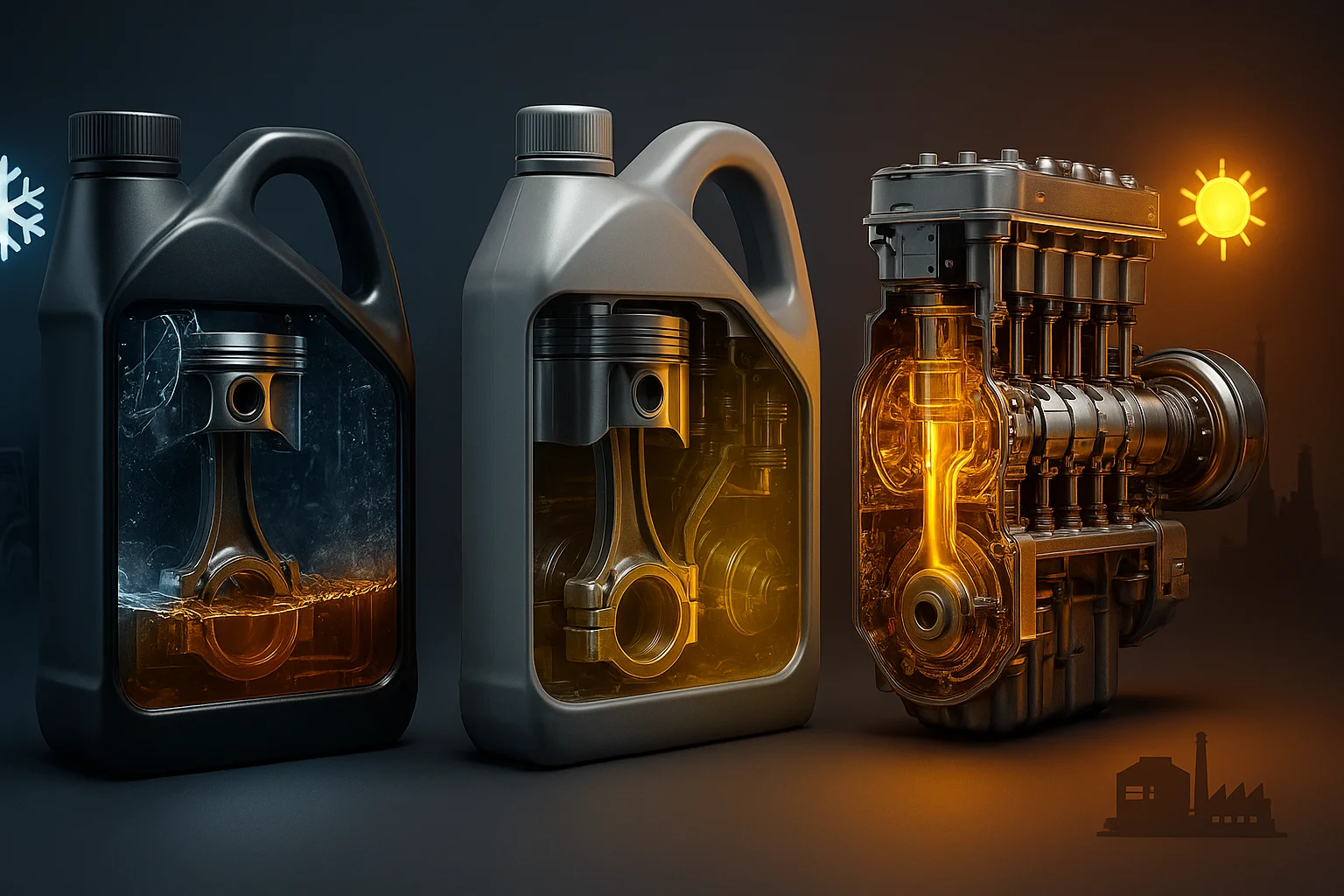 مقایسه عملکرد روغن موتور در تبریز برای زمستان سرد و تابستان گرم؛ انتخاب ویسکوزیته مناسب برای استارت سرد