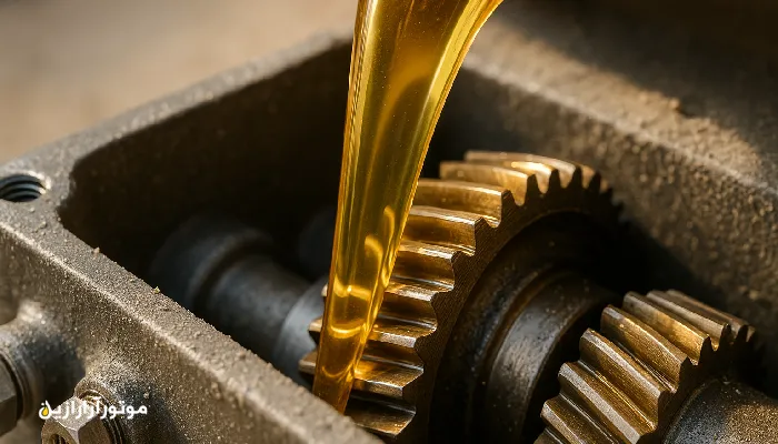 روغن صنعتی بستک؛ روغن دنده EP320 برای گیربکس نوارنقاله سنگ‌بری موتور آرا رازین