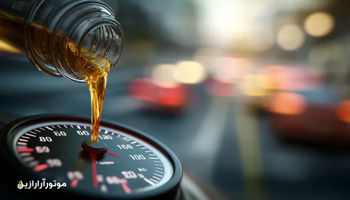 بهترین روغن موتور پیشوا – کلوزآپ تعویض روغن ناوگان. موتورازین