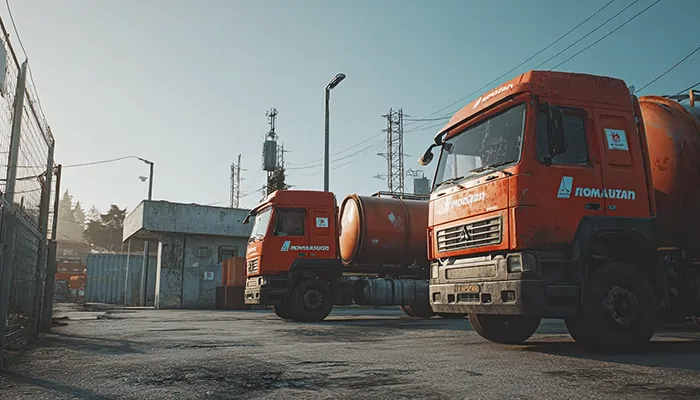 کامیون‌های حمل و پخش روغن صنعتی در بجنورد با خدمات سریع و مطمئن برای صنایع مختلف