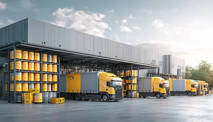 انبار روغن موتور با کامیون‌های حمل و نقل مجهز | فروش روغن موتور شیراز