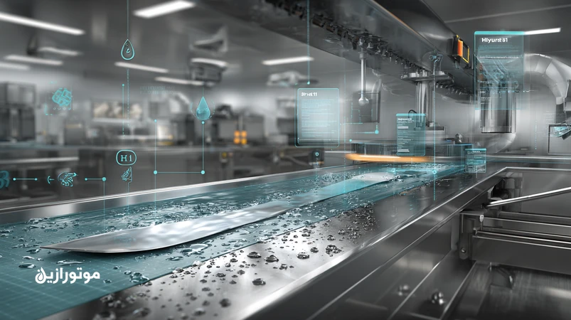 مقایسه بصری روغنهای غذایی H1 و 3H در خط بستهبندی؛ H1 برای بیرینگ و زنجیر، 3H برای سطوح تماس مستقیم مانند تیغه برش و قفلکننده درب — راهنمای انتخاب در موتورازین