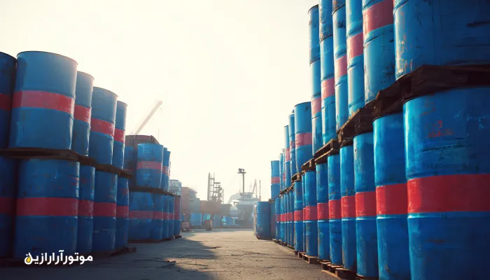 عمده‌فروشی روغن صنعتی در سرپل‌ذهاب برای ژنراتور و کمپرسور – انبار مرزی. روغن صنعتی سرپل ذهاب