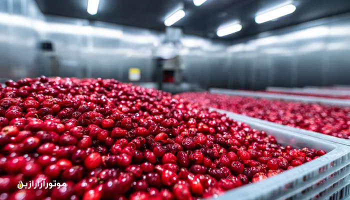 روغن‌کاری کمپرسور تبرید سردخانه زرشک در زیرکوه با روغن صنعتی . روغن صنعتی زیرکوه