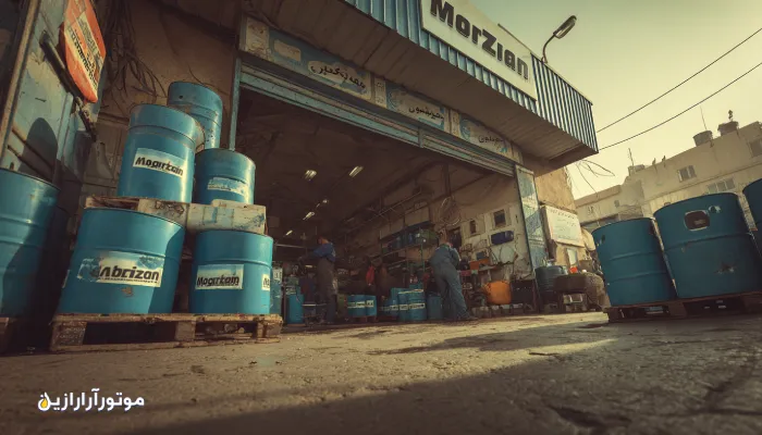 تحویل روز روغن موتور موتورازین در باوی با ارسال مستقیم به اتوسرویس‌ها