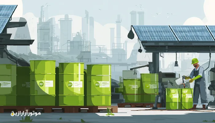 کاربرد روانکارهای زیست‌پایه در صنعت ایران.