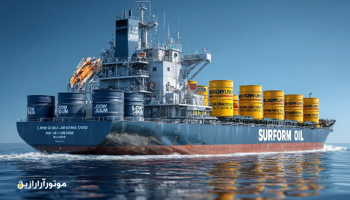 روغن کم‌گوگرد کشتی مطابق IMO 2020.