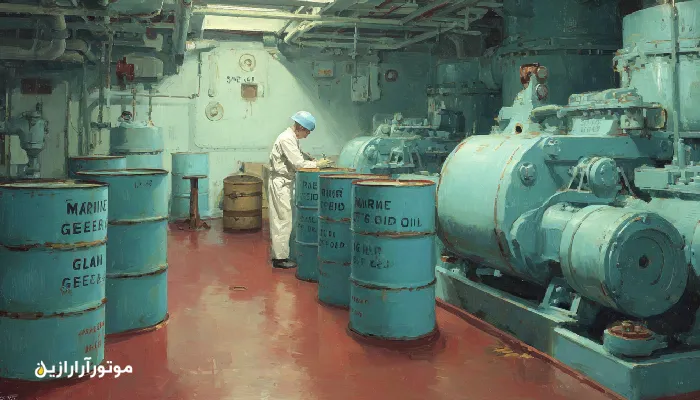 روغن و روانکارهای دریایی: EP و ضد زنگ برای گیربکس و پمپ