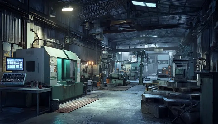 کارخانه و کارگاه صنعتی در همدان با تجهیزات سنگین فلزی، مصرف‌کننده روغن صنعتی همدان برای روانکاری مداوم و عملکرد پایدار