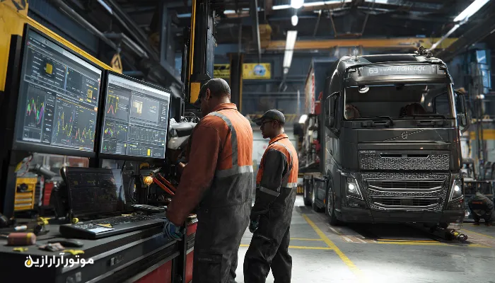 نمونه‌گیری و تحلیل وضعیت روغن ناوگان.