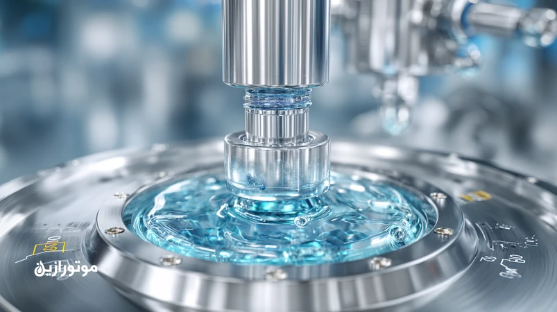 تصویر هموژنایزر و میکسر دارویی در اتاق تمیز با روانکاری NSF H1 برای یاتاقان و آببند؛ راهنمای انتخاب روغن و گریس بهداشتی