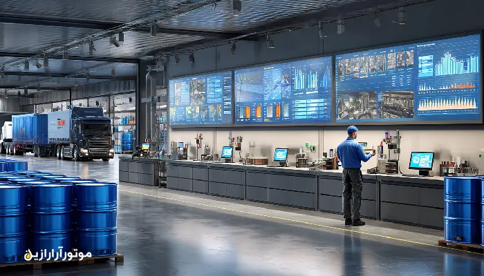 هوشمندسازی اتوسرویس با نرم‌افزار مدیریت و سفارش روغن B2B