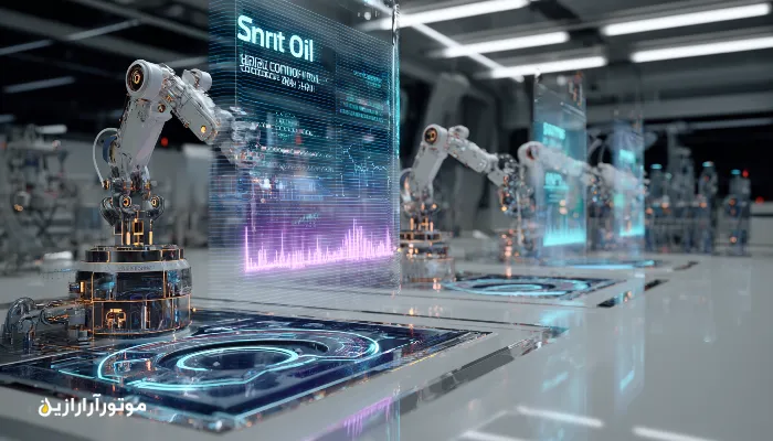 آزمایشگاه روغن هوشمند با فناوری هوش مصنوعی.