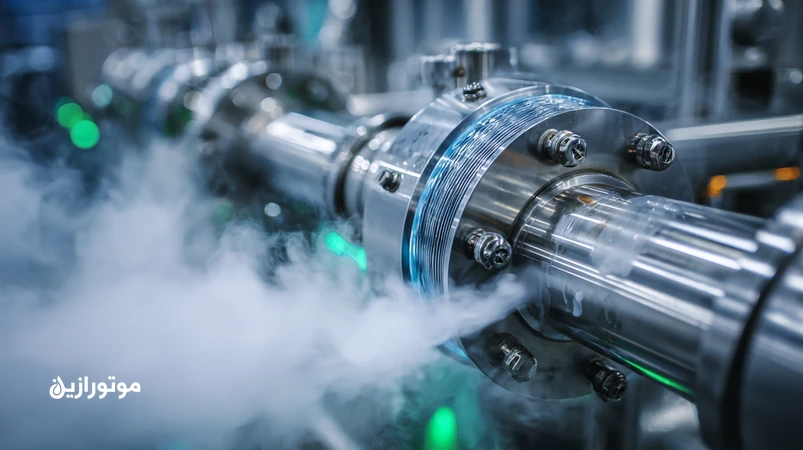 تصویر خطوط استریلسازی دارویی با بخار و نمایش یاتاقان و سیل با گریس مقاوم بخار سازگار با SIP/CIP؛ تاکید بر بهداشت و پایداری در شویندههای قلیایی