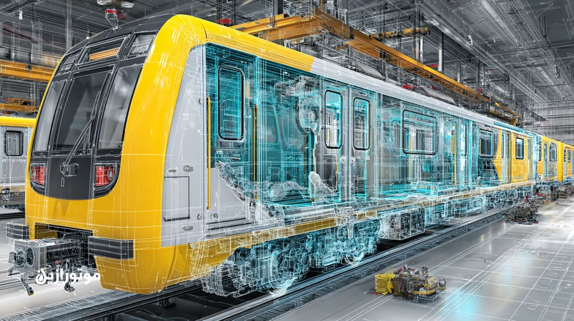 تصویر برنامه روانکاری متروی تهران در ترافیک پرتکرار با نمایش گیربکس نهایی، یاتاقانها و کمپرسور ترمز هوا؛ مناسب برای پخش عمده روغن و تأمین عمده.