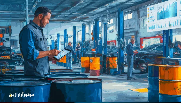 روغن موتور توربو راهنمای موتورازین