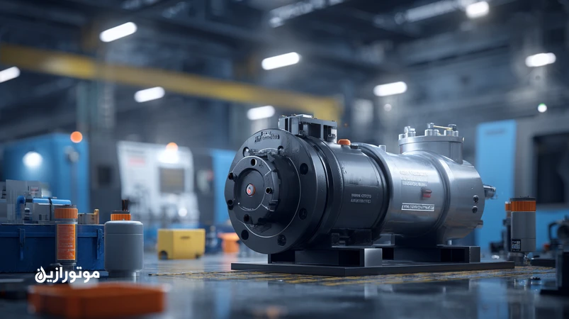 پمپ وکیوم قالبسازی با فیلتر ورودی و فیلتر مهروغن، روغن پمپ وکیوم با پایداری حرارتی و سیستم فیلتراسیون برای ثبات خلأ