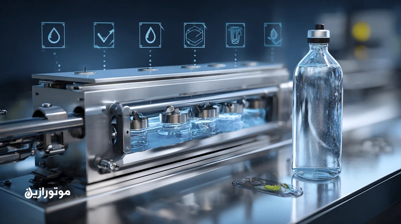 روغن پمپ وکیوم صنایع غذایی کنار فیلتر کوالسینگ در خط بستهبندی؛ تاکید بر ویسکوزیته مناسب، مدیریت رطوبت و برنامه PM برای عملکرد پایدار