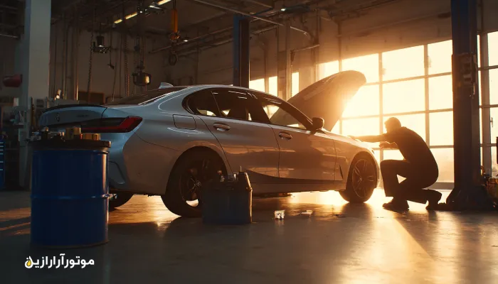 تعویض روغن موتور زیرکوه توسط مکانیک در اتوسرویسی در زیرکوه