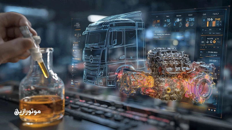 پایش آلودگی در روغن دیزل با نمونهگیری و تحلیل شاخصهایی مانند TBN، ویسکوزیته، دوده، سوخت و کُد ISO 4406 برای تعیین زمان واقعی تعویض روغن