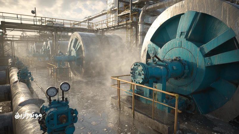 کاربرد گریس ضدآب کولینگتاور و روغن هیدرولیک مقاوم دمای بالا در فن و پمپ سیرکولاسیون نیروگاه خوزستان، با تاکید بر رطوبت و آب پاششی.