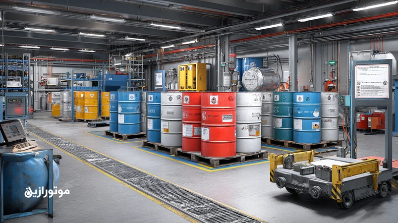 مدیریت روانکار در پایانه حمل‌ونقل ایران؛ انبارداری اصولی، فیلتراسیون حین انتقال و جمع‌آوری ایمن روغن سوخته با برچسب‌گذاری و ردیابی