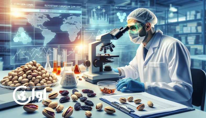 EFSA regulations risk assessment for pesticide residues, heavy metals and mycotoxins in Iranian pistachios, raisins and saffron for European food export markets