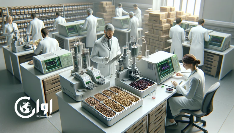 آزمایشگاه تخصصی کنترل افلاتوکسین، باقیمانده سموم و فلزات سنگین در پسته، کشمش و خرمای صادراتی برای بازار اتحادیه اروپا