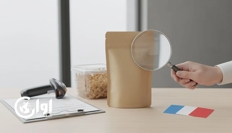 نمونه برچسب استاندارد طبق الزامات لیبلینگ هند چین اندونزی با راهنمای اوان تجارت