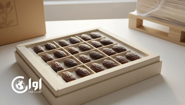 خرمای پیارم فارس با بسته‌بندی پریمیوم و کادویی، مناسب خرید عمده و صادرات خرما