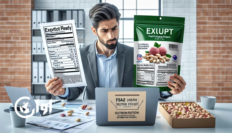 مقایسه برچسب‌گذاری مواد غذایی بر اساس مقررات FDA آمریکا و FSANZ استرالیا برای صادرات محصولات کشاورزی و غذایی ایران_اوان تجارت