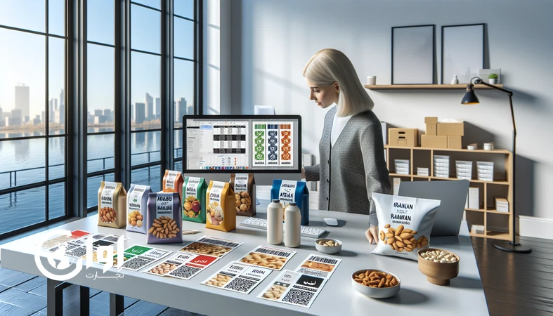 بررسی لیبل‌گذاری عربی و دو زبانه روی بسته‌بندی محصولات غذایی ایرانی برای صادرات به بازارهای GCC و خلیج فارس