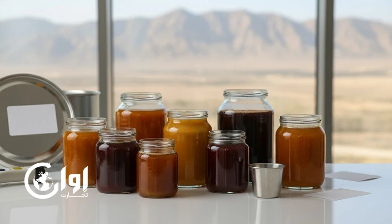 انگبین و شهدهای سنتی ایران به‌عنوان شیرین‌کننده طبیعی برای صادرات Clean Label، نمایش نمونه‌های صنعتی و کنترل کیفیت