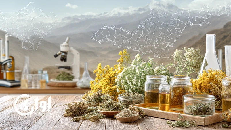 زنجیره تأمین گیاهان دارویی غرب ایران برای صنایع غذایی و فودتک با آویشن، بابونه، بومادران و عصاره‌های گیاهی بسته‌بندی‌شده
