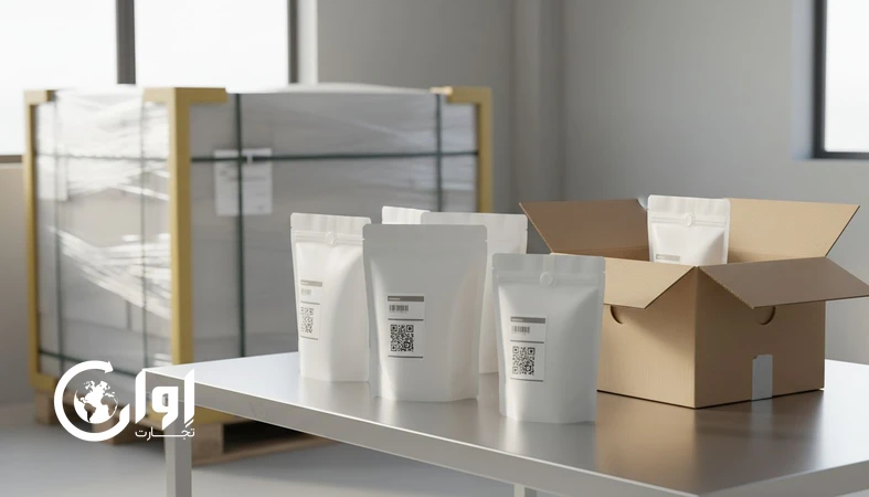 بسته‌بندی حرفه‌ای مواد غذایی صادراتی با پلمب ضد دستکاری و لیبل ردیابی برای افزایش ارزش افزوده صادرات و کاهش ریسک صادرات