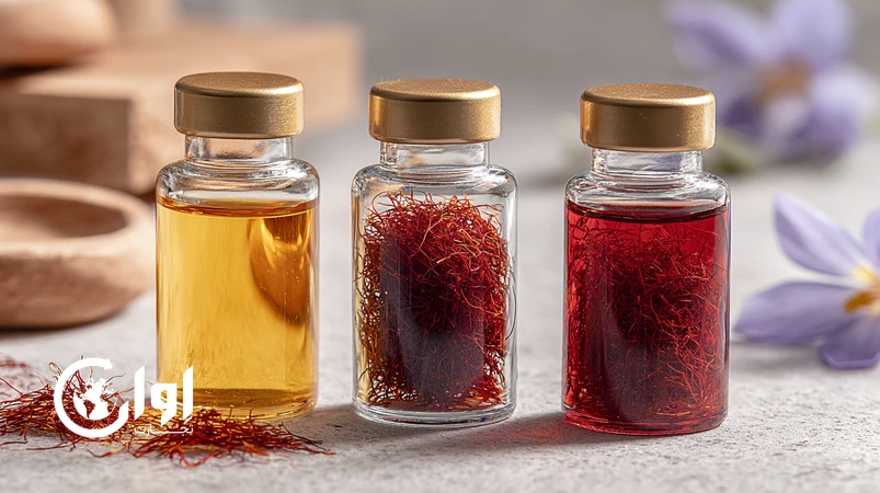 زعفران سوپر نگین تربت‌حیدریه در بطری و شیشه صادراتی برای فروش عمده B2B