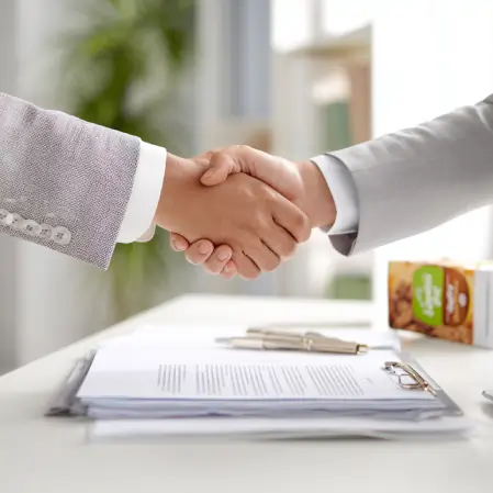 «توافق همکاری تجاری بین دو بازرگان در حوزه صادرات مواد غذایی؛ نماد شفافیت، اعتماد و فرایند عقد قرارداد در اوان تجارت»